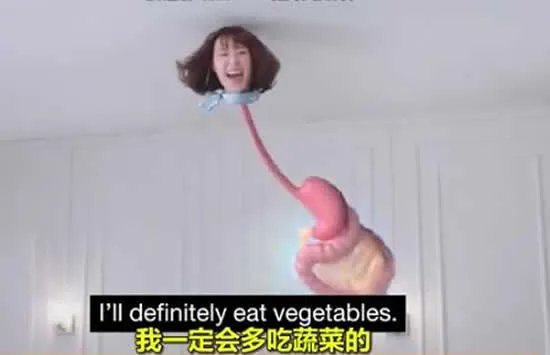 泰国广告是如何劝你吃蔬菜的 网友：用意是好的就是太吓人了！