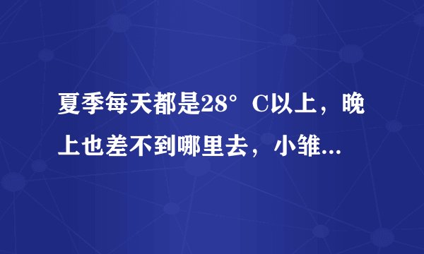 夏季每天都是28°C以上，晚上也差不到哪里去，小雏菊都要枯死了...好不容易开花舍不得就让它枯死