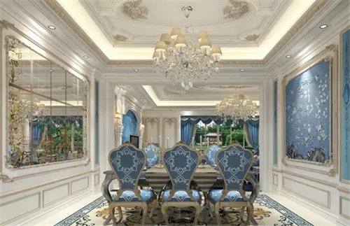 餐厅石膏板吊顶效果图   四款迥异风格吊顶装修