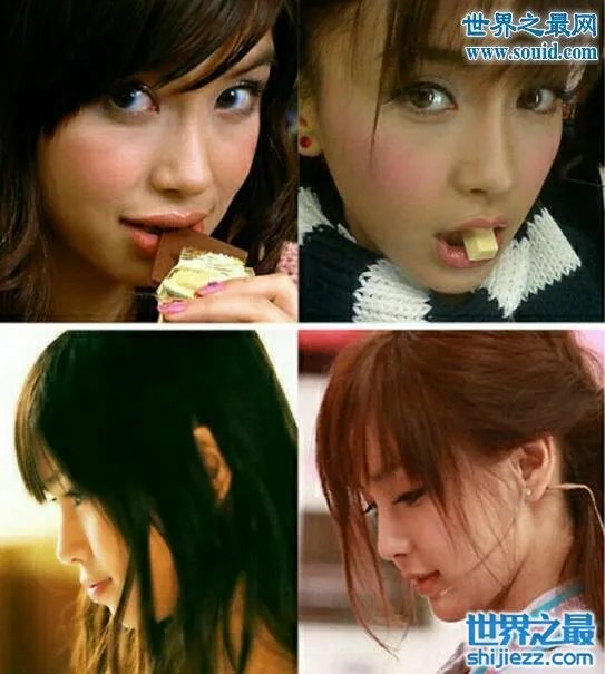 angelababy杨颖整容前后照片，简直就是换头 
