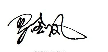 艺术签名设计罗金凤